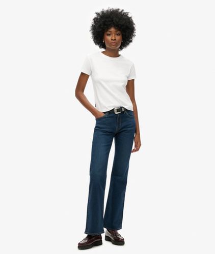 Damen Röhrenjeans aus Bio-baumwolle mit Mittelhohem Bund - Größe: 26/30 - Superdry - Modalova