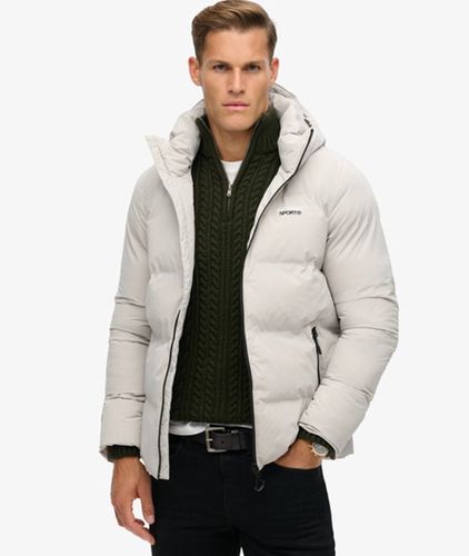 Herren Kastige Steppjacke mit Kapuze - Größe: XL - Superdry - Modalova