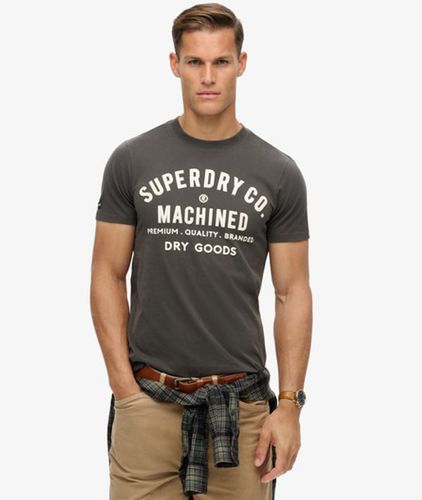 Herren Machined Goods Workwear T-shirt - Größe: M - Superdry - Modalova