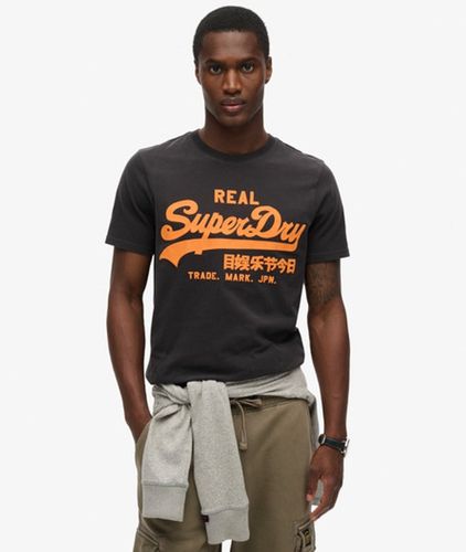 Herren Neon Vintage T-shirt mit Logoprint - Größe: M - Superdry - Modalova
