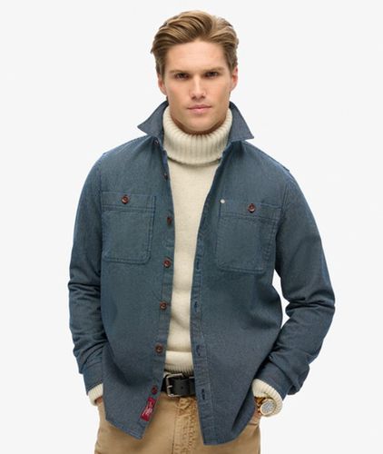 Herren The Merchant Store - Denim-hemdjacke - Größe: L - Superdry - Modalova