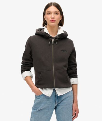 Damen Essential Kapuzenjacke mit Logo - Größe: 36 - Superdry - Modalova