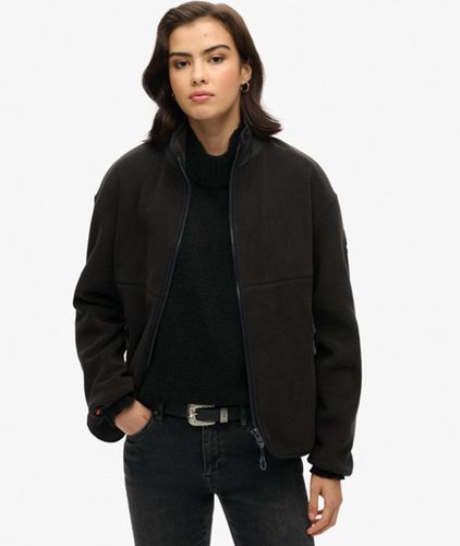 Damen Active Fleecejacke mit Durchgehendem Reißverschluss - Größe: 40 - Superdry - Modalova