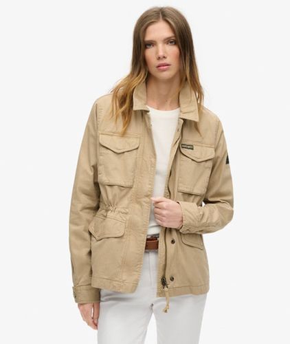 Damen Military M65 Jacke mit Futter - Größe: 40 - Superdry - Modalova