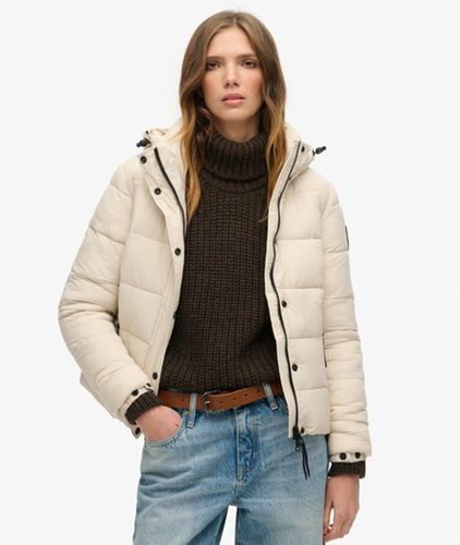 Dames Doudoune Courte À Capuche Avec Fausse Fourrure, , Taille: 42 - Superdry - Modalova