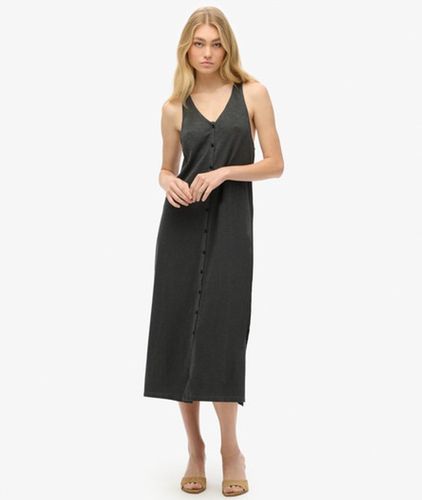 Damen Beach Jersey-Trägerkleid in Midilänge, Größe: 36 - Superdry - Modalova