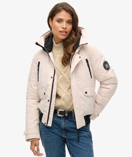 Women's City Padded Bomber Jacket / Off - Size: 14 - Superdry - Modalova