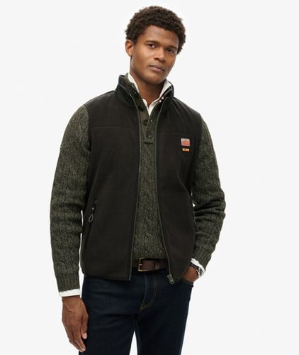 Herren Active Fleeceweste - Größe: L - Superdry - Modalova