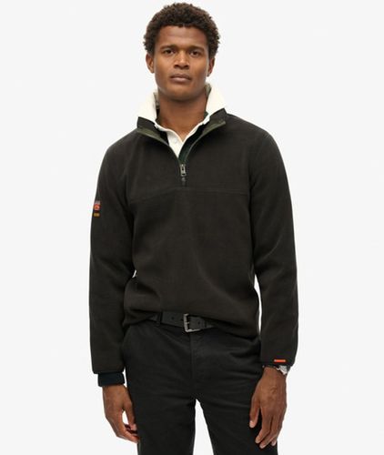 Herren Active Fleecepullover mit Halbem Reißverschluss - Größe: M - Superdry - Modalova