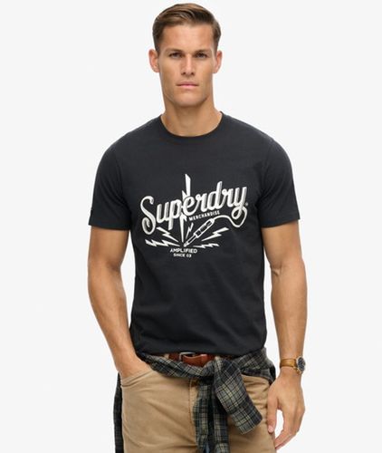 Herren Vintage Merch Store T-shirt - Größe: M - Superdry - Modalova