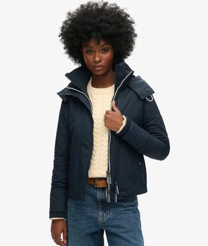 Damen Pop Arctic Sd-windcheater mit Kapuze und Reißverschluss - Größe: 44 - Superdry - Modalova
