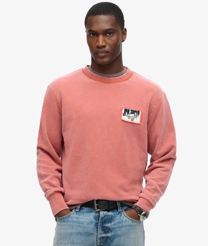 Herren Locker Geschnittenes Mechanic Sweatshirt mit Rundhalsausschnitt - Größe: M - Superdry - Modalova