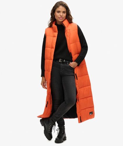 Damen Lange Ripstop Steppweste, Größe: 40 - Superdry - Modalova