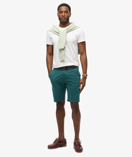 Men's Vintage Chino Shorts / Teal - Size: 36 - Superdry - Modalova