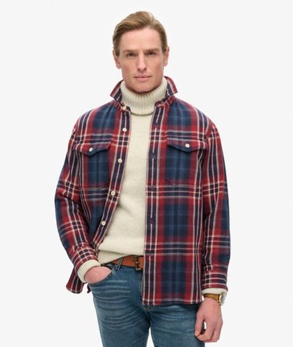 Herren The Merchant Store - Hemd mit Karomuster - Größe: Xxxl - Superdry - Modalova