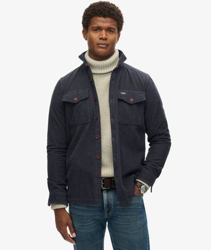 Men's Vintage Cord Overshirt / Eclipse - Size: S - Superdry - Modalova
