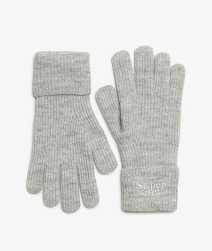 Women's Ribbed Soft Rib Knit Gloves - Superdry - Modalova
