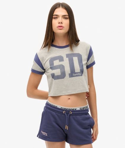 Damen Essential Shorts mit Logo - Größe: 40 - Superdry - Modalova