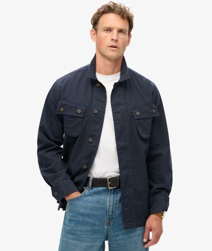 Men's Military Overshirt Jacket / Eclipse - Size: M - Superdry - Modalova