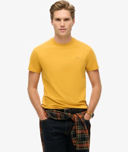 Herren Essential T-shirt aus Bio-baumwolle mit Logo - Größe: L - Superdry - Modalova