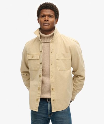 Herren Surplus Canvas-Hemdjacke, Größe: L - Superdry - Modalova