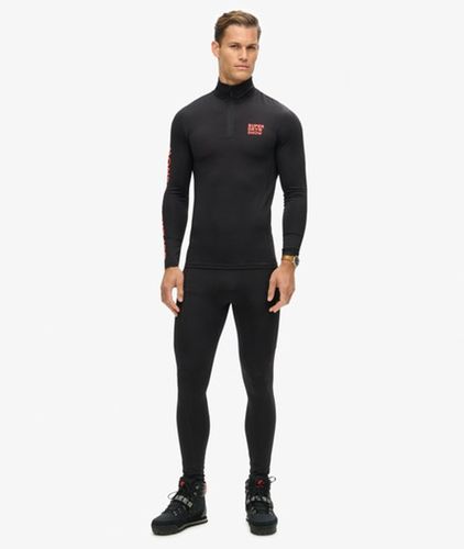 Herren Ski Base Layer Leggings - Größe: L - Superdry - Modalova