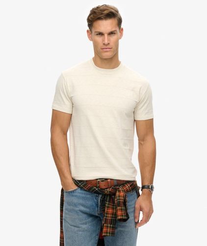 Herren Strukturiertes Vintage T-Shirt aus Bio-Baumwolle, Größe: L - Superdry - Modalova