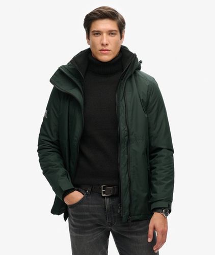 Herren Yachter Windbreaker-jacke mit Kapuze Logo Druck, Größe: L - Größe: L - Superdry - Modalova