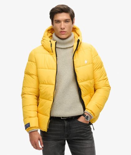 Herren Sports Steppjacke mit Kapuze - Größe: Xxl - Superdry - Modalova