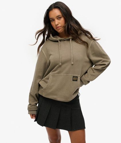 Damen Hoodie mit Lockerer Passform und Kontrastnaht - Größe: Xxl - Superdry - Modalova