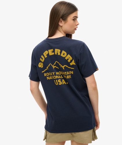 Damen und Outdoor Oversize-T-Shirt mit Grafik, Größe: XXL - Superdry - Modalova