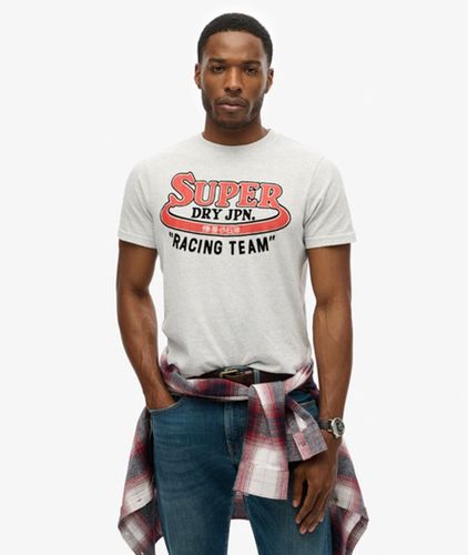 Herren Klassisches Reworked T-Shirt Mit Grafik-Print, , Größe: M - Superdry - Modalova