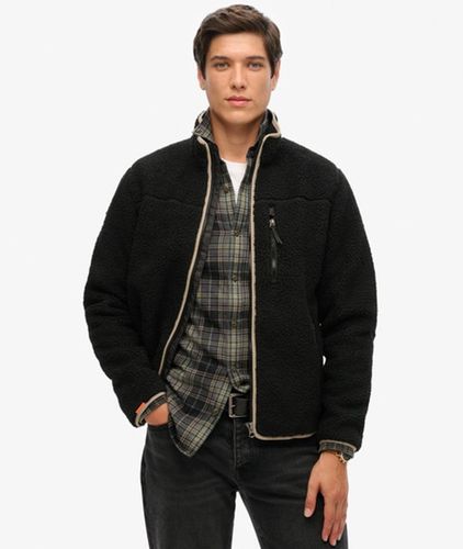 Herren Outdoor Sherpa-fleecejacke - Größe: S - Superdry - Modalova