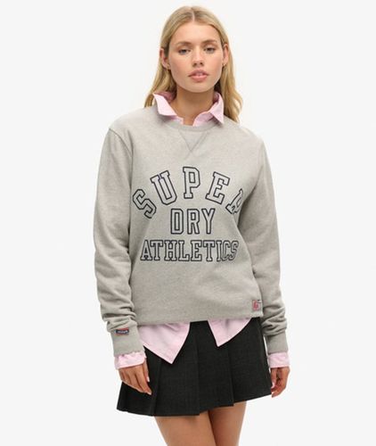 Damen Übergroßes Athletic Sweatshirt mit Print - Größe: Xxl - Superdry - Modalova