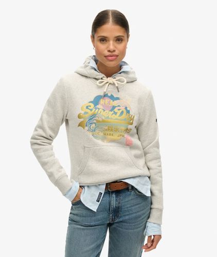 Women's Itago Hoodie mit Vintage Logo / - Größe: 40 - Superdry - Modalova
