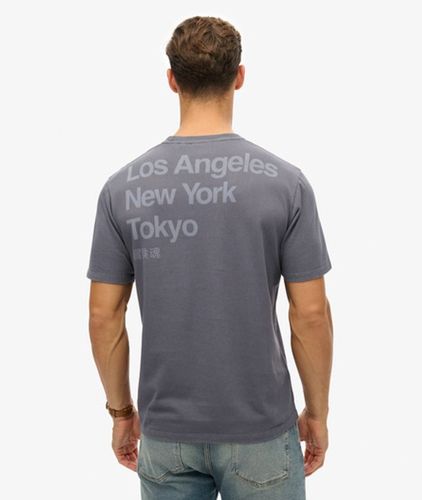 Men's Core City T-shirt mit Logo - Größe: S - Superdry - Modalova