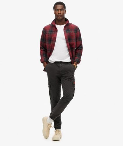 Herren Schmal Geschnittene Para Cargohose - Größe: 30/32 - Superdry - Modalova