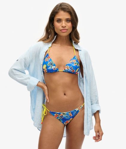 Damen Raffiniertes Bikinihöschen mit Seitlichen Bindeverschlüssen - Größe: 40 - Superdry - Modalova