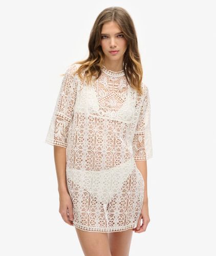 Women's Strand-minikleid mit Spitze - Größe: 10-12 - Superdry - Modalova