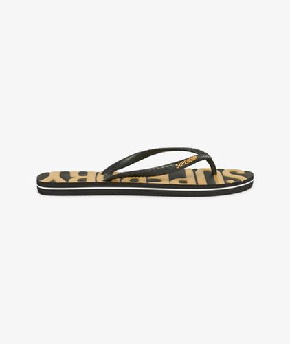Damen Vegane Vintage Flip-flops - Größe: 7-8 - Superdry - Modalova
