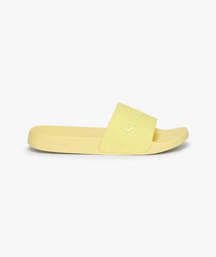 Damen Vegane Badesandalen mit Logo - Größe: 7-8 - Superdry - Modalova