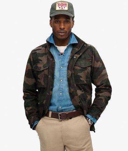 Herren Rookie Militärjacke - Größe: L - Superdry - Modalova