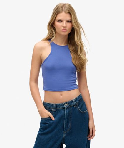 Damen Studios Racer-tanktop aus Jersey - Größe: 42 - Superdry - Modalova