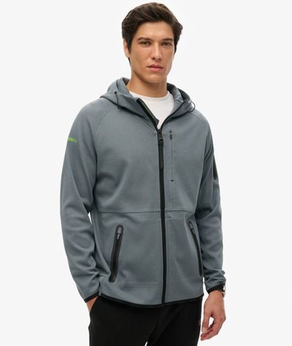 Men's Locker Geschnittene Tech Kapuzenjacke mit Logo - Größe: L - Superdry - Modalova