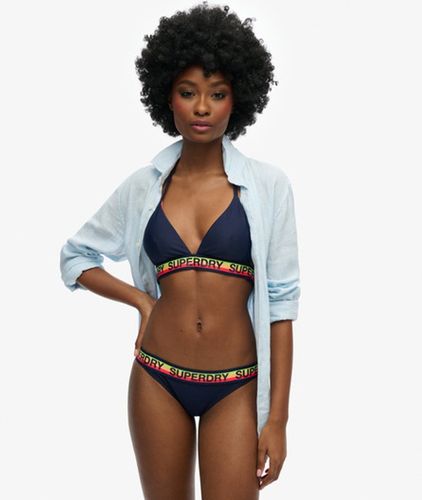 Damen Triangel-bikinioberteil mit Logo - Größe: 44 - Superdry - Modalova
