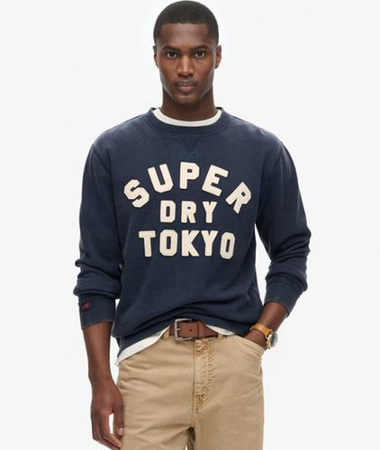 Herren Vintage Athletic Rundhals-sweatshirt - Größe: M - Superdry - Modalova