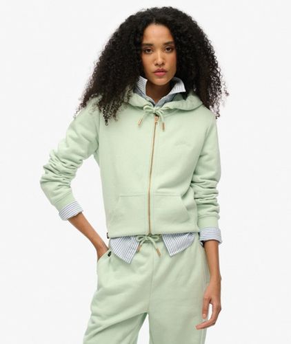 Damen Essential Kapuzenjacke mit Logo - Größe: 34 - Superdry - Modalova