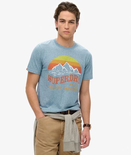 Men's Locker Geschnittenes, Klassisches Great Outdoors T-shirt - Größe: Xxl - Superdry - Modalova