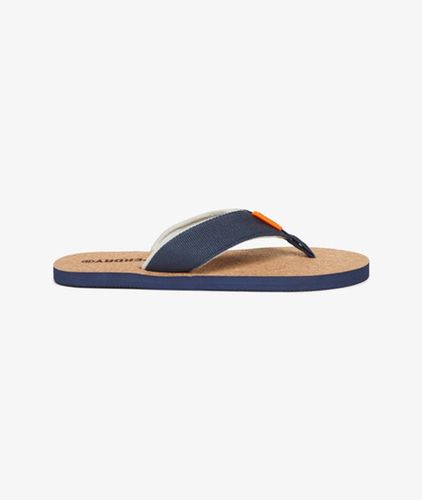 Men's Kork Flip-flops mit Grafikdesign - Größe: 10-11 - Superdry - Modalova