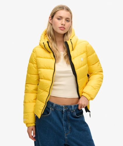 Damen Spirit Sports Steppjacke mit Kapuze - Größe: 44 - Superdry - Modalova